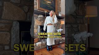 2024 FALL FASHION TREND 💛  httpsliketkit4Q1zG sweater skirt sets fashion fallfashiontrends [upl. by Mall927]