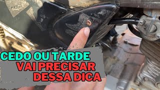 COMO RECUPERAR TRAVA DE CARENAGEM DE QUALQUER MOTO [upl. by Teryl]