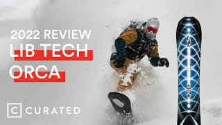 2022 Lib Tech Orca Snowboard Review  Curated [upl. by Thrasher]