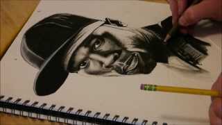 50 Cent Speed Drawing [upl. by Linette625]