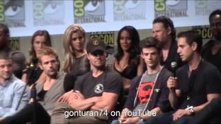 SDCC 2014 DC WB Panel Arrow The Flash Gotham and Constantine Full Panel [upl. by Carbone]