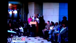 WTNH 8 Reports on Fortunes Funeral [upl. by Nalro]