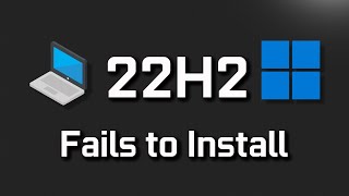 Windows 10 Update 22H2 Fails to Install FIX  Tutorial [upl. by Marchal]