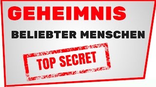 Das Geheimnis beliebter Menschen [upl. by Aikenat]