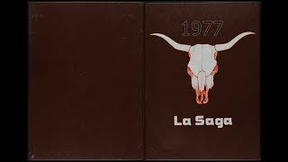 1977 Caprock High School yearbook La Saga [upl. by Chemaram]