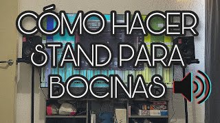 Como Hacer Un Stand Para Bocinas de Estudio PVC TUTORIAL [upl. by Salim]