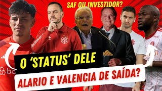 STATUS BERNABEI  DEFINIÇÕES SOBRE VALENCIA E ALARIO  SAF OU INVESTIDOR  E AÍ VAGA [upl. by Glyn]