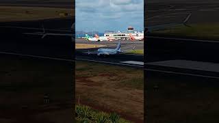 ENTER AIR Boeing 737 TAKEOFF at Madeira Airport [upl. by Ennire]