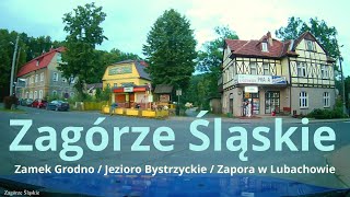 Zagórze Śląskie Zamek Grodno Zapora w LubachowieFregataJez BystrzyckieBystrzyca GórnaŚwidnica [upl. by Enyrehtac]