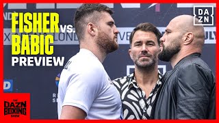 The DAZN Boxing Show Preview  Johnny Fisher vs Alen Babic [upl. by Mayworm]