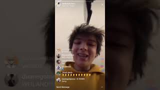 Hella Sketchy Previewing His Album On Instagram Live RARE [upl. by Niroht]