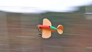 Flite Test Mini Sportster Maiden knife edge CRASH drop test DIY RC airplane 비행기 추락 FT [upl. by Htennek829]