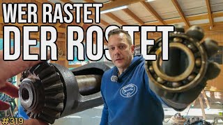 Keine PAUSE  Lager  Bremsen  Rost und Lack  UNIMOG Restauration  vlog 319 [upl. by Heringer]