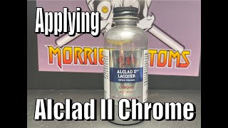 Applying Alclad 2 chrome [upl. by Ephrayim918]