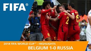 Belgium v Russia  2014 FIFA World Cup  Match Highlights [upl. by Nemsaj991]