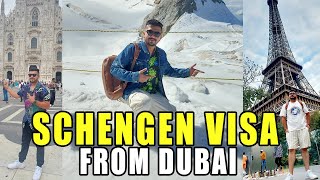 Schengen Visa from Dubai  How to Apply Schengen Visa in 2024  Step by Step guide  Part1 [upl. by Adnoryt]