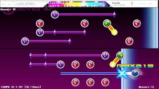 DJMAX Technika 3  custom patternTutorial no BGA [upl. by Bailie]