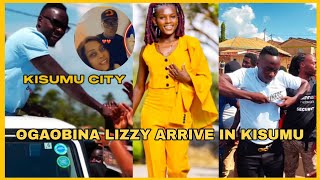 OGAOBINA WIFE LIZZY ARRIVE IN KISUMU TO WELCOME DEM WA FACEBOOK [upl. by Geesey]