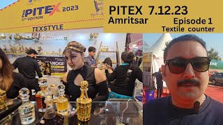 pitex mela amritsar december 2023 II textile counter II amritsar mela [upl. by Asserac797]