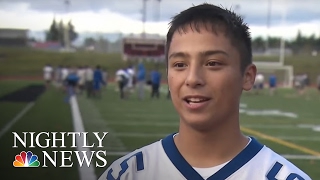 High School Football Team Too Good Nobody Wanted To Play Them  NBC Nightly News [upl. by Adlihtam]