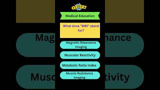 Medical quiz  MRI Medical Abbreviations IQ test  medicaltest gk [upl. by Eelymmij798]