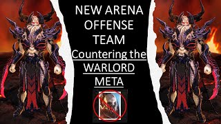 POWERFUL NEW ARENA OFFENSE TEAM  COUNTERING THE WARLORD META  MY SECRET CANDRAPHON BUILD [upl. by Ileray]