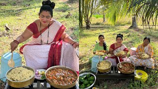 Mealmaker jeera rice amp chickenmushroom vegetable mixed curry [upl. by Atinaw]