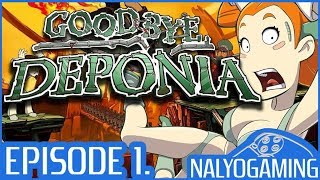 GOODBYE DEPONIA PS4 Gameplay Episode 1 Walkthrough [upl. by Norrek]