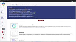 Metaboanalyst 50 tutorial Metabolomics NMRMS [upl. by Basilius]