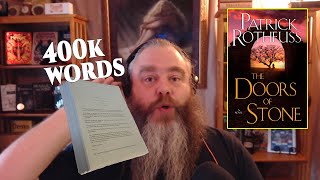 Pat Rothfuss Confirms that He Wrote 400k Words of the Book 3 [upl. by Airdnaxela581]