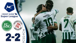 FCSG  Winterthur 22 Schweiz Super League [upl. by Caddric]