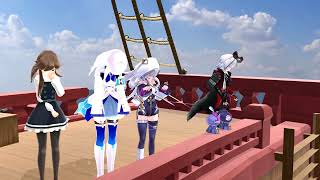 MMDツイステ Three Sword Style [upl. by Ecinert]