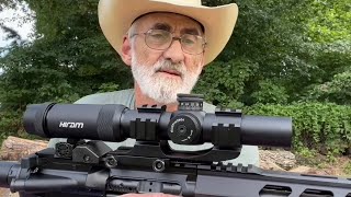 Pinty 1 x 5 x 24 tactical optic review [upl. by Idden]