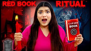 RED BOOK 📕 Cursed Game Challenge At 3 AM   Biggest Mistake 😭   Mahjabeen Ali [upl. by Ahkihs937]