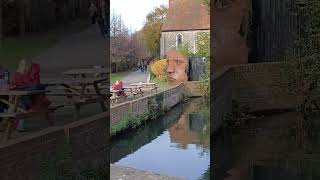 Marlowe Theatre by river Canterbury England 11 Nov 2024 [upl. by Gally]