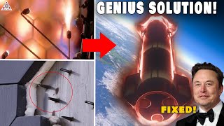 SpaceXs Big Solution For Starship Heat Tiles Reentry in Upcoming Launch [upl. by Llehsor493]