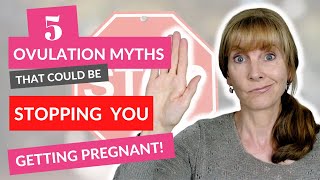 5 Ovulation Myths that could be STOPPING you getting pregnant [upl. by Nrubyar]