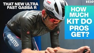 Are Castelli changing the game again The new GabbaR jacket and how much clothing does a pro get [upl. by Kaylee]