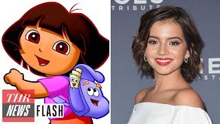 Isabela Moner Set to Play Dora the Explorer in LiveAction Film For Paramount  THR News Flash [upl. by Aelhsa452]