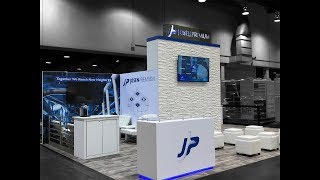 20x30 Trade Show Booth Installation and Dismantle OTC 2018 [upl. by Yssirc868]