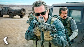 Police Escort Shootout Scene  Sicario Day of the Soldado 2018 Josh Brolin Benicio Del Toro [upl. by Teuton]