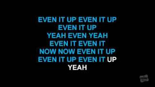 Even It Up in the style of Heart karaoke video [upl. by Ramonda]