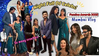 A Night Full of Celebs  mamaearth x Femina Award function vlog [upl. by Llevaj178]