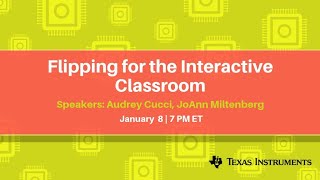 Webinar Flipping for the Interactive Classroom [upl. by Anuhsal]