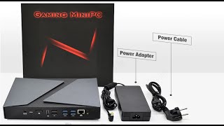 Unboxing TOPTON Gaming Mini PC Core i99980HK i9 And Review Price Cheap Gaming Mini PC [upl. by Attenhoj75]