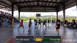 Arroyo High vs BH Voc Cayey TorneoVocCidra SemiFinal [upl. by Reffotsirhc]