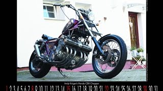 Honda CBX 1000 Chopper custom individual [upl. by Viguerie741]