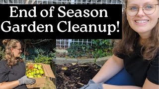 Prepare Your Garden Soil for Winter Tomato Patch Clearout Final Harvest And Blight Warning [upl. by Shaughn148]