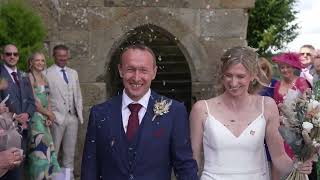 Stunning Wedding at Danby Castle Barn same day edit [upl. by Enelime793]