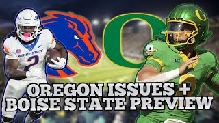 Whats WRONG with Oregon  Boise State PREVIEW feat ScoopDuckOn3   B1G Nation Segment [upl. by Erdman87]